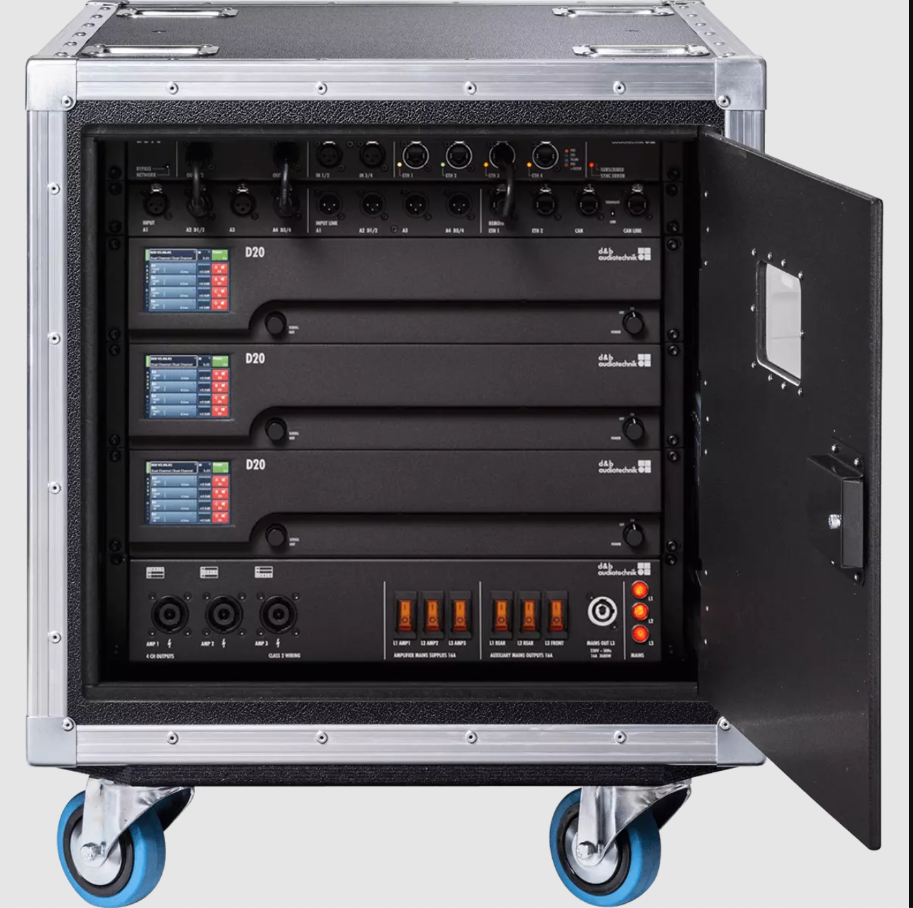 amplifiers rack mounted